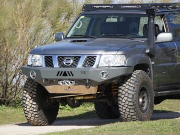 Ramingo 4x4 - L'eCommerce del 4x4 > Acayx – Paraurti Anteriore Con Supporto Verricello Nissan Patrol GR Y61 05-09