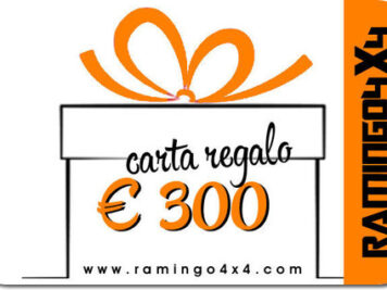 Ramingo 4x4 - L'eCommerce del 4x4 > Carta Regalo 300€