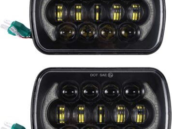Ramingo 4x4 - L'eCommerce del 4x4 > Fari 5″x7″ Rettangolari Full Led Con Angel Eyes