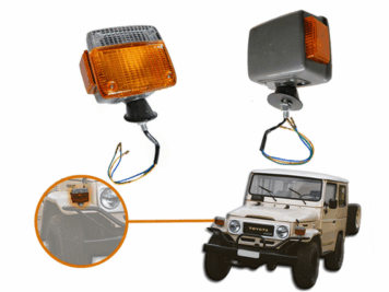 Ramingo 4x4 - L'eCommerce del 4x4 > Fanalino Freccia/Posizione Anteriore Toyota Land Cruiser BJ 40 – Destro