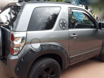 Ramingo 4x4 - L'eCommerce del 4x4 > Parafanghini Supplementari +9 cm Suzuki Grand Vitara II -3 Porte