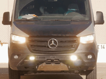Ramingo 4x4 - L'eCommerce del 4x4 > Acayx – Paraurti Ibrido Con Supporto Verricello Mercedes Sprinter 907