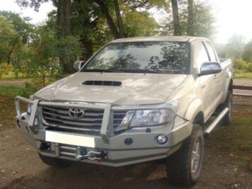 Ramingo 4x4 - L'eCommerce del 4x4 > Paraurti Anteriore Con Supporto Verricello e Bullbar Toyota Hilux Vigo 2012-2015