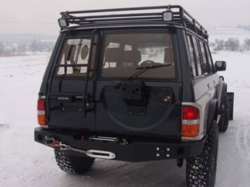 Ramingo 4x4 - L'eCommerce del 4x4 > Paraurti Posteriore Con Supporto Verricello Nissan Patrol GR Y60