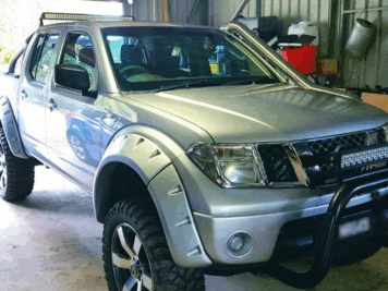 Ramingo 4x4 - L'eCommerce del 4x4 > Parafanghini Supplementari Nissan Navara D40