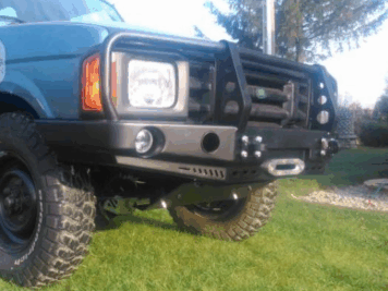 Ramingo 4x4 - L'eCommerce del 4x4 > Paraurti Anteriore Con Supporto Verricello e Bullbar Land Rover Discovery 1