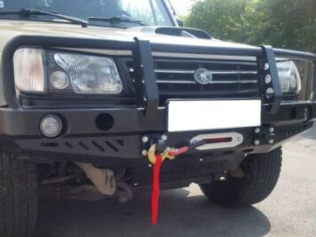 Ramingo 4x4 - L'eCommerce del 4x4 > Paraurti Anteriore Con Supporto Verricello e Bullbar Hyundai Galloper