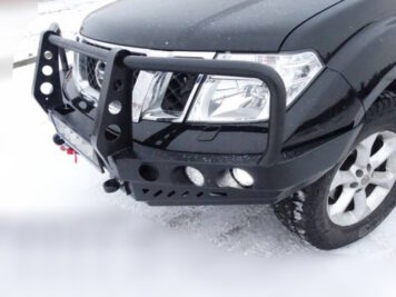 Ramingo 4x4 - L'eCommerce del 4x4 > Paraurti Anteriore Con Supporto Verricello e Bullbar Nissan Navara D40/Pathfinder 2010-2014