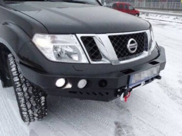 Ramingo 4x4 - L'eCommerce del 4x4 > Paraurti Anteriore Con Supporto Verricello Nissan Navara D40/Pathfinder R51 2010-2014