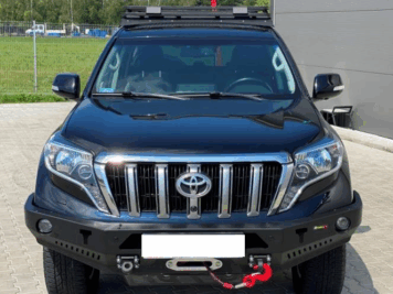 Ramingo 4x4 - L'eCommerce del 4x4 > Paraurti Anteriore Con Supporto Verricello Toyota Land Cruiser 150 2013-2017