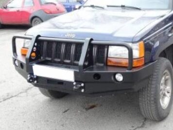 Ramingo 4x4 - L'eCommerce del 4x4 > Paraurti Anteriore Con Supporto Verricello e Bullbar Jeep Grand Cherokee ZJ