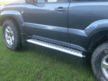 Ramingo 4x4 - L'eCommerce del 4x4 > Pedane Sottoporta Toyota Land Cruiser Serie 125 -3 Porte