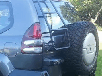 Ramingo 4x4 - L'eCommerce del 4x4 > Scaletta Portellone Toyota Land Cruiser Serie 120/125