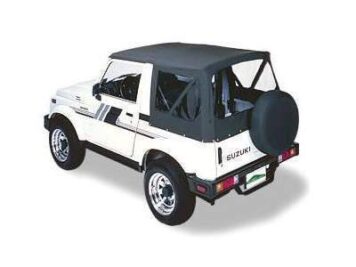 Ramingo 4x4 - L'eCommerce del 4x4 > Soft Top – Cappotina Classica Suzuki SJ/Samurai – Nero