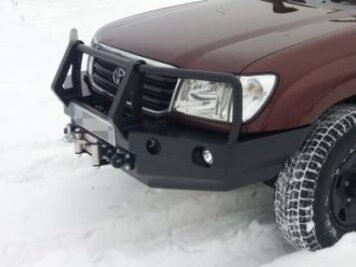 Ramingo 4x4 - L'eCommerce del 4x4 > Paraurti Anteriore Con Supporto Verricello e Bullbar Toyota HDJ100