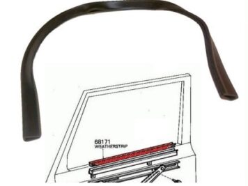 Ramingo 4x4 - L'eCommerce del 4x4 > Guarnizione Canalina Finestrino Toyota Land Cruiser Serie 40