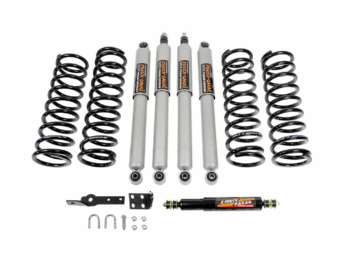 Ramingo 4x4 - L'eCommerce del 4x4 > Kit Rialzo +5 cm Suzuki Jimny fino al 2018 – Con Ammortizzatore di Sterzo